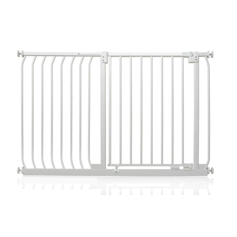 Safetots (Matt 125Cm - 134Cm) Elite Pressure Safety Gate White