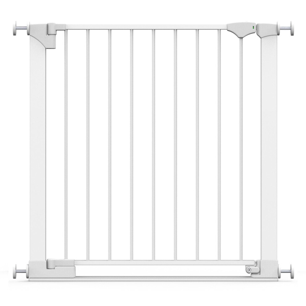 (, 82Cm - 89Cm) Safestep Baby Gate White Safetots