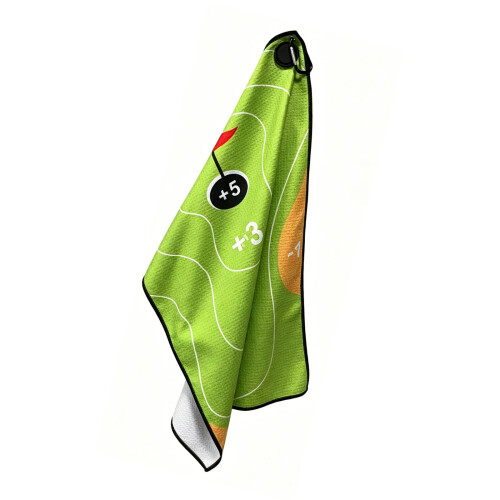 Serviette de golf magnétique à séchage rapide, idéale pour-D