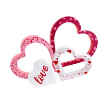Elegante bruiloft tafeldecoratie set van 4 PVC-ornamenten,-E1