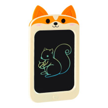 Large LCD Writing Board For Children-Shiba Inu color mode
