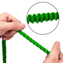 Paquete de 2 Correas de Remo para Kayak, Correa para Tabla de Remo, Herramienta de Cordón de Pesca con Mosquetón, Accesorios para Kayak, Verde