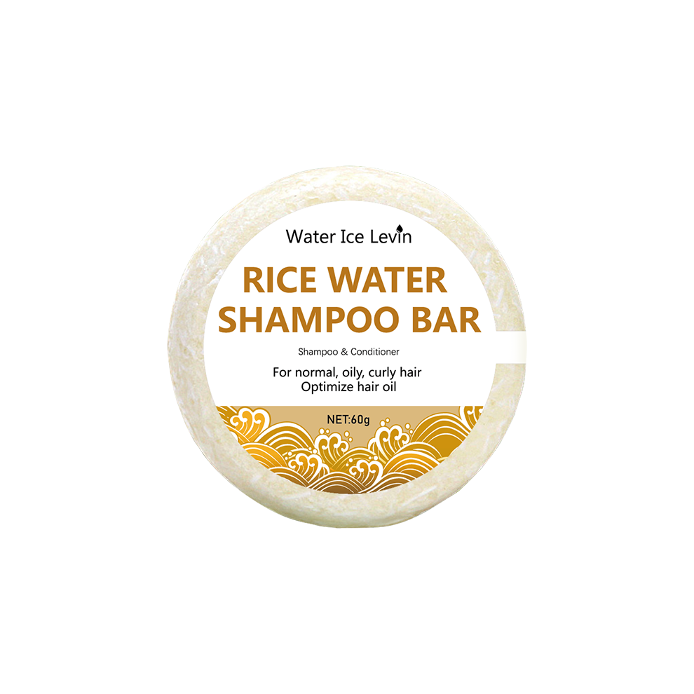 Organic Rice Shampoo Soap Bar Oil Free Conditioning Soap Rice Water Protein Nourishing Anti-loss Hair Hair Growth Soap Bar 60g