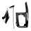 3Pcs Glossy Black Central Gear Panel Control Panel Decal Interior Modification for  HRV HR-V Vezel 2021 2022 RHD 1