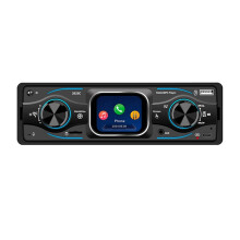 1Din Auto MP3 Speler Radio 2.17inch Touchscreen Ondersteuning USB//AUX Kleurrijke Verlichting FM