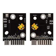 LED-Modulleuchten, Gelbe Angel Eye-LED-Platinen für  2er G42 M2 G87 M235i M240i 2022-2024 DRL-Modul, US-Version