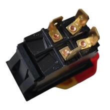 Interruptor de Pá Liga-Desliga 20/12A 125/250V 4 Pinos para Serra de Mesa e Furadeira de Bancada Série 137 0LWG 27A1 0LWC 0LVW