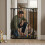 Safetots (Matt Black, 71cm - 80cm) Safetots Extra Tall Curved Top Gate 6
