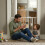 Safetots (Narrow 68.5cm-75cm) Safetots Self Closing Gate White 6