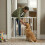 Safetots (Narrow 68.5cm-75cm) Safetots Self Closing Gate White 8