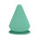 75Mm Massage Ball Soft Silicone Suction Cup Wall-green 1