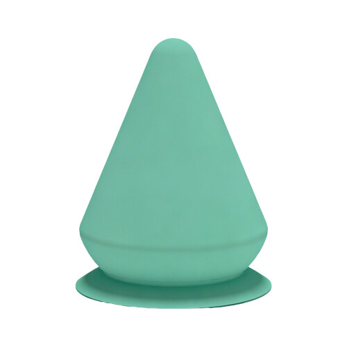75Mm Massage Ball Soft Silicone Suction Cup Wall-green