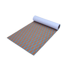 Nonslip Marine Decking Mat Washable Light-light brown blue