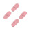 4Stk Pink Silikon Organizer Tragbar & Hitzeschutz 1