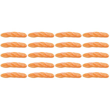 20St Mini Brood Decor Hars Lichtbruin Voor Poppenhuis En Foto Props