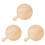 3St Stevige Pizza Paddle Beige Non-Stick Voor 1
