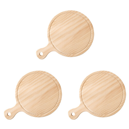 3St Stevige Pizza Paddle Beige Non-Stick Voor