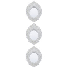 3St Mini Spiegel Ornamenten Set Voor Poppenhuis En Speelplezier