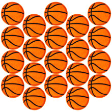 40Stk Kleidungspatches Orange Basketball Sicher Und Langlebig