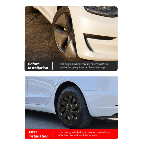 Radkappen 18 Zoll Vollfelge Tesla Model 3