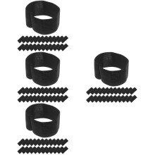100Stk Schwarzes Trauerarmband Elastisch Für Beerdigung & Events