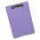 Plastic Clipboard with File Storage Box Container for-Purple 1