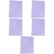 30Stk Violette Binder Tabs Aus Für Notizblock & Ordner