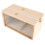 1Maison Bois Clair Robuste Pour Oiseaux Petits Perroquets 1