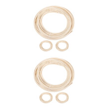 6Rouleaux Rouleaux Rattan Beige Résistant Pour DIY Meubles Panier
