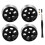 High Grade 6061 Aluminum Replacement Model Wheel Rims-Black 1