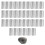 Robuste Abflussgitter aus Metall, 25/36/50 Stück,-36PCS 1