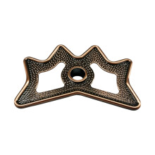 TĂŞte de pont de billard en aluminium, accessoire de-bronze rouge