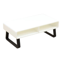Retro Style Mini Table Model Furniture Strong Plastic-White