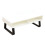 Retro Style Mini Table Model Furniture Strong Plastic-White 1