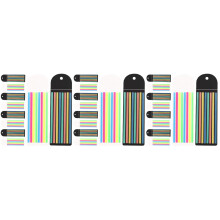 30Sheets Lightweight Reading Strips Portable Transparent Note Markers