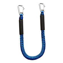 Corde d'amarrage élastique de Type-Ondulation bleue et noire