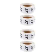 4Rolls Clothing Size Sticker Labels Multi-Use Safe Baby Size Markers