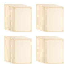 60Sheets Printable Certificate Paper with Elegant Border for Diplomas