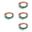 4Rolls Plastic Peel and Stick Wall Molding Trim for Kitchen Bathroom 1