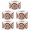 5Rolls Bright Multi-Color Christmas Packing Bag Sealing Sticker Decals 1