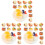36Pcs Resin Miniature Dessert Models Assorted Colors Mini House Decor 1
