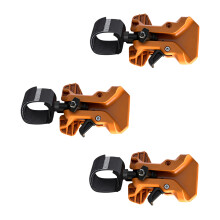 Supports compacts d'organisateur de Clip de ceinture-Jaune