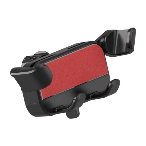 Support de téléphone portable réglable pour voiture,-Rouge