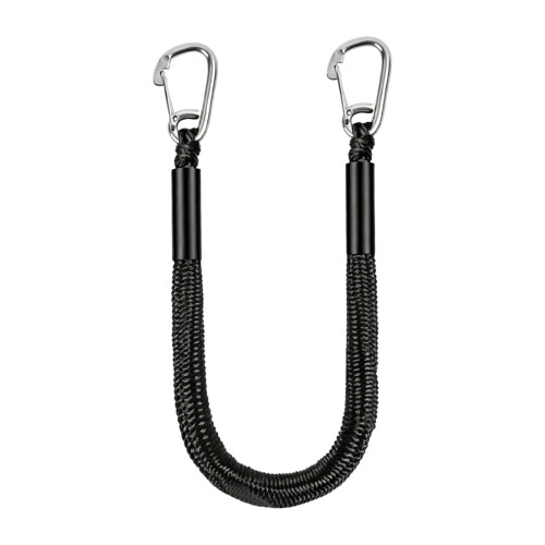 Corde élastique marine réglable, corde d'amarrage-Noir