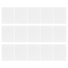 30Sheets Clear Pet Inkjet Transparency Sheets Compatible with Printers