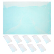 10Sheets Colorful Iridescent Pet Vinyl Film for Window Decoration