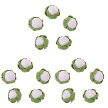 15Pcs Creative Resin Miniature Broccoli Realistic Mini House Supply