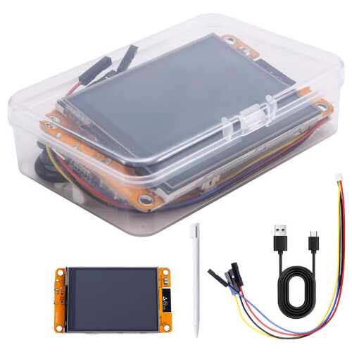 ESP32 Development Board WiFi  2.8-Inch  Display TFT Module Touch Screen, Dual-Core CPU,  to 2484MHZ