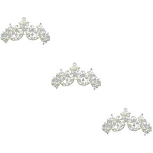 3St Duurzame Haaraccessoires Met Parels En Voor Trouwfeest