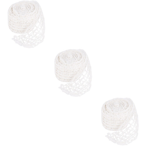 3Rollen Polyester Vleesnet, Geschikt Voor Thuis Worst Maken